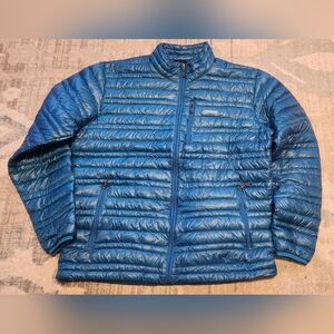 Patagonia Ultralight Down Jacket. Teal Blue. Size L. EUC
